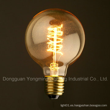 25W 40W 60W G95 Edison Bulb, bombilla de 64 anclas